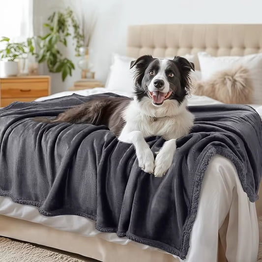 Waterproof Blanket for Sofa-Thickened Microfibre-Blanket Luxury Large Size Blanket Shaggy Blanket Winter Dropshipping 2025