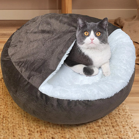 Orthopedic Bed for Dogs Puppy Cat Winter House Warm Mat Cushion Kennel for Indoor Dog Bed Pet Sofa Products Houses and Habitats