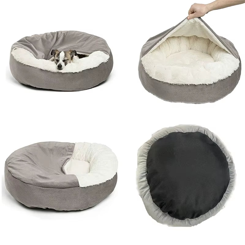 Orthopedic Bed for Dogs Puppy Cat Winter House Warm Mat Cushion Kennel for Indoor Dog Bed Pet Sofa Products Houses and Habitats